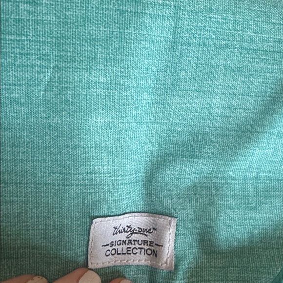 Thirty-One Drawstring Bag Light Blue - Picture 6 of 7